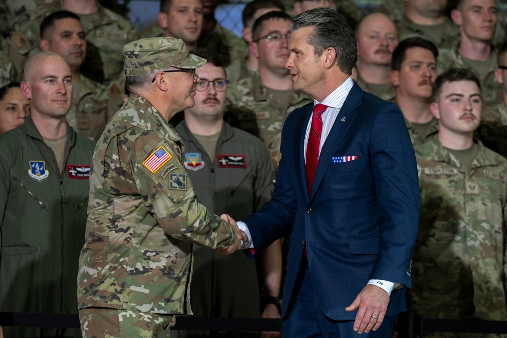 POTUS, SD Visit Selfridge Air National Guard Base, Mich.