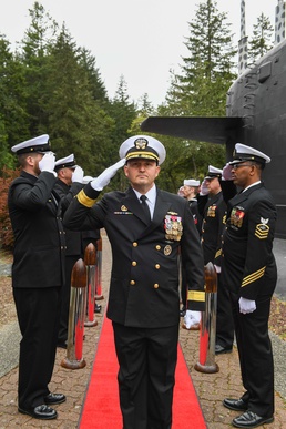 Submarine Group 9 Changes Command