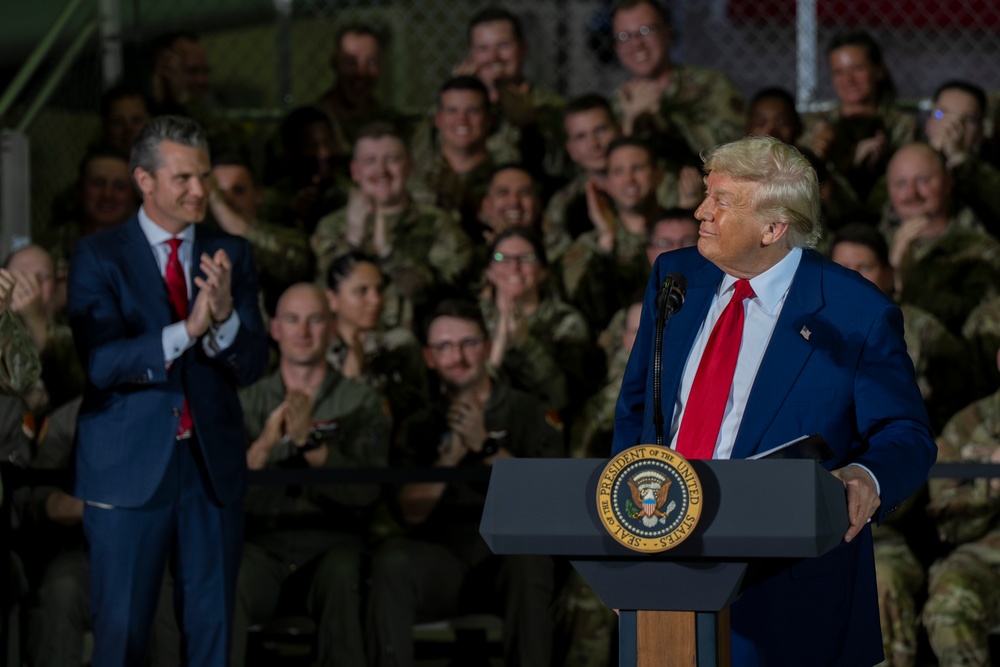 POTUS, SD Visit Selfridge Air National Guard Base, Mich.