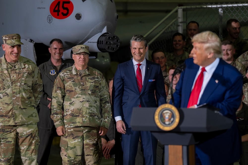 POTUS, SD Visit Selfridge Air National Guard Base, Mich.