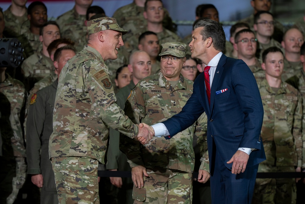 POTUS, SD Visit Selfridge Air National Guard Base, Mich.
