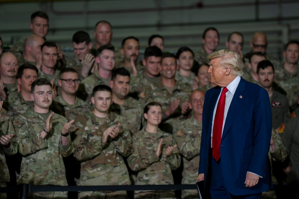 POTUS, SD Visit Selfridge Air National Guard Base, Mich.