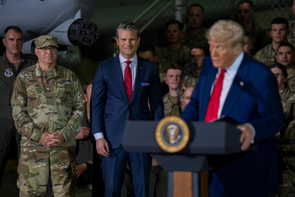 POTUS, SD Visit Selfridge Air National Guard Base, Mich.