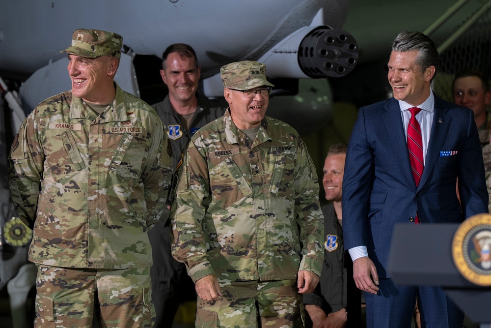 POTUS, SD Visit Selfridge Air National Guard Base, Mich.