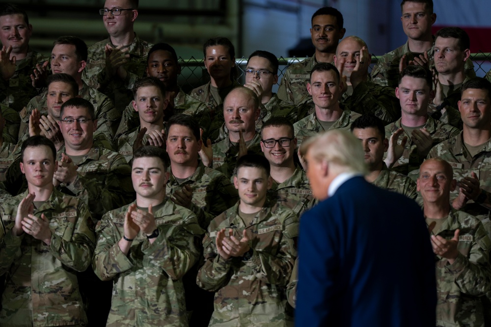 POTUS, SD Visit Selfridge Air National Guard Base, Mich.