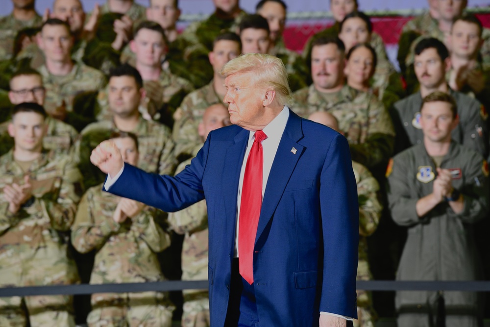 President Trump Announces New Fighter Mission During Visit to Selfridge ANGB