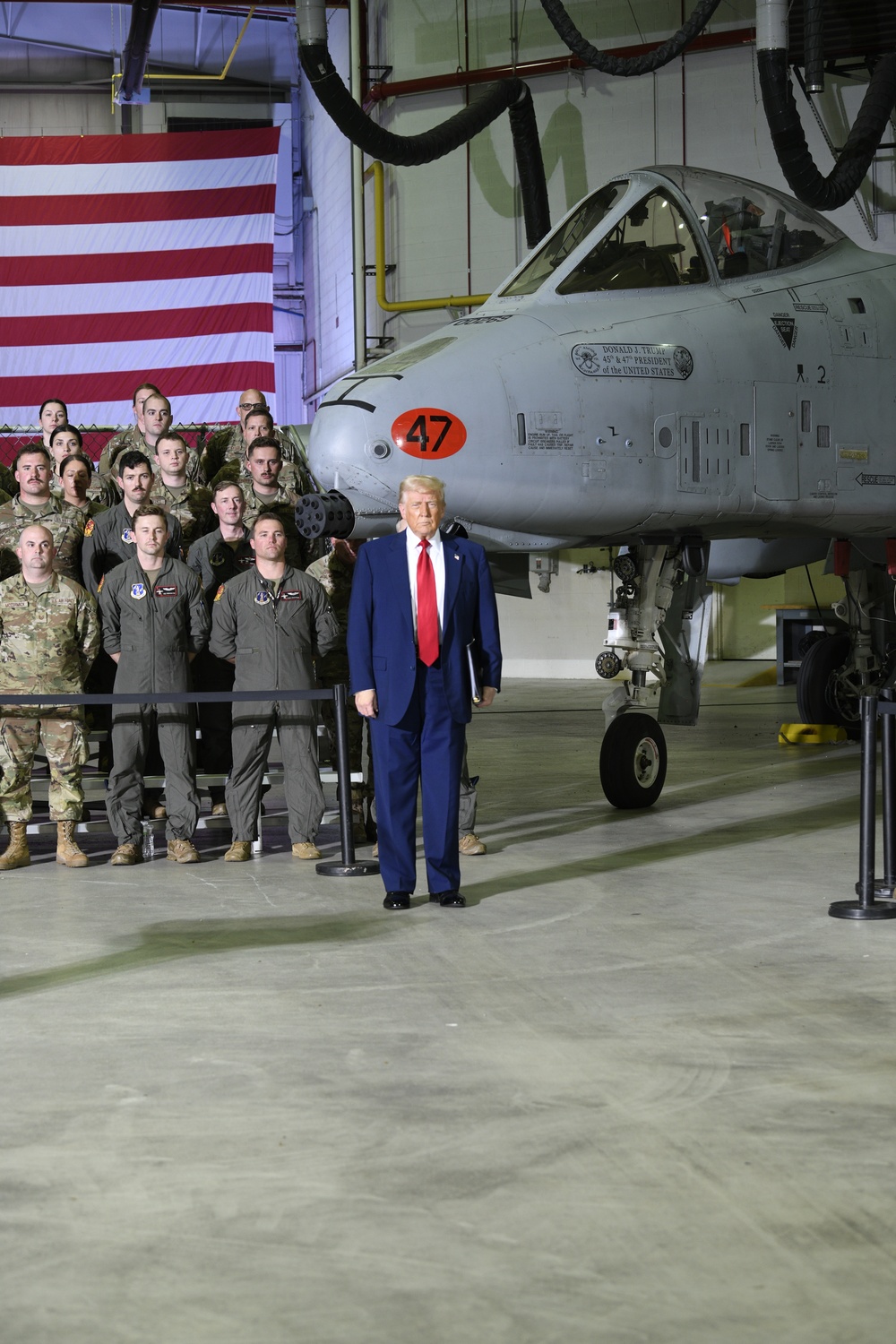 President Trump Announces New Fighter Mission During Visit to Selfridge ANGB