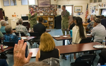 PHNSY &amp; IMF and HRMC Visit Navy League of the United States, Honolulu Council
