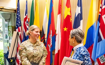 Brig. Gen. Katherine A. Trombley Visits DKI APCSS