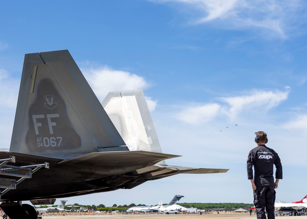 F-22 highlights at Air Power Over Hampton Roads