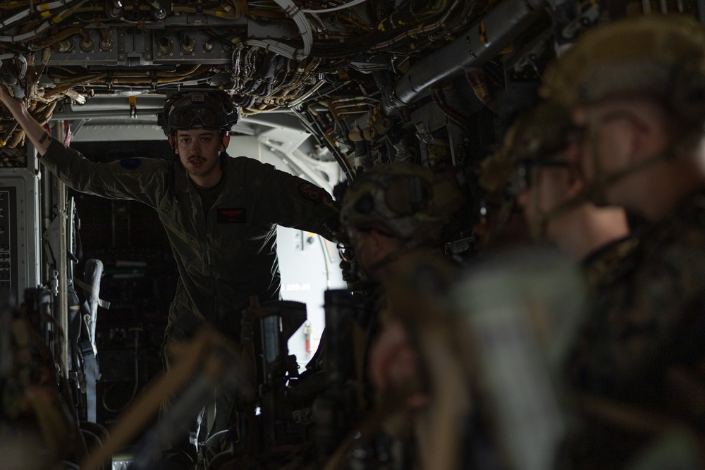 31st MEU | Animal Co. BLT 1/7 conduct aircraft rehearsals