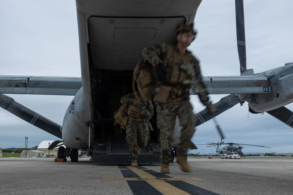 31st MEU | Animal Co. BLT 1/7 conduct aircraft rehearsals