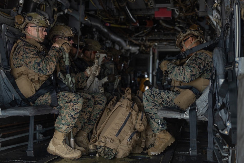 31st MEU | Animal Co. BLT 1/7 conduct aircraft rehearsals