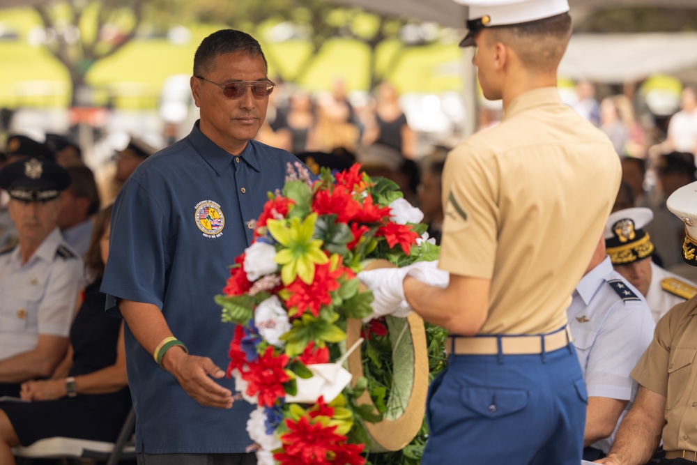 Distinguished Visitors Honor the 2025 ANZAC Day with Memorial Wreaths