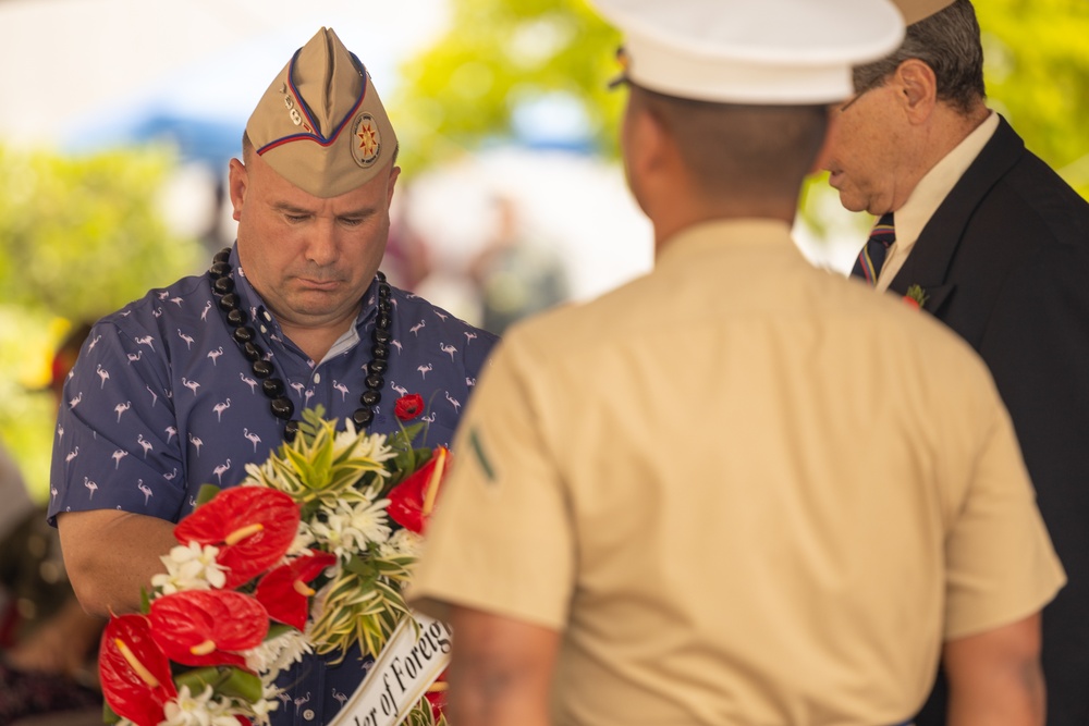 Distinguished Visitors Honor the 2025 ANZAC Day with Memorial Wreaths