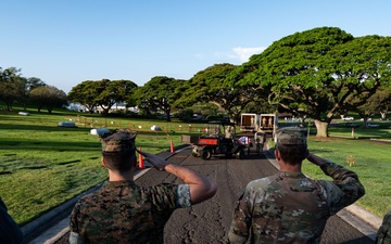 DPAA Conducts Korean War Disinterment Ceremony