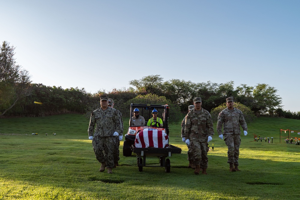 DPAA Conducts Korean War Disinterment Ceremony