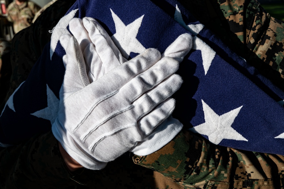 DPAA Conducts Korean War Disinterment Ceremony
