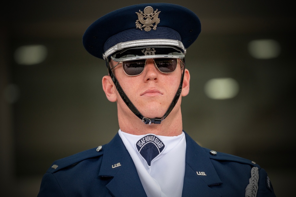 Honor Meets Honor: U.S. Air Force Drill Team Visits JGSDF Special Guard