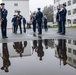 U.S. Air Force Honor Guard Drill Team visits National Defense Academy Cadets