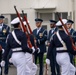 U.S. Air Force Honor Guard Drill Team visits National Defense Academy Cadets