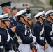U.S. Air Force Honor Guard Drill Team visits National Defense Academy Cadets