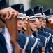 U.S. Air Force Honor Guard Drill Team visits National Defense Academy Cadets