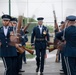U.S. Air Force Honor Guard Drill Team visits National Defense Academy Cadets