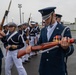 U.S. Air Force Honor Guard Drill Team visits National Defense Academy Cadets
