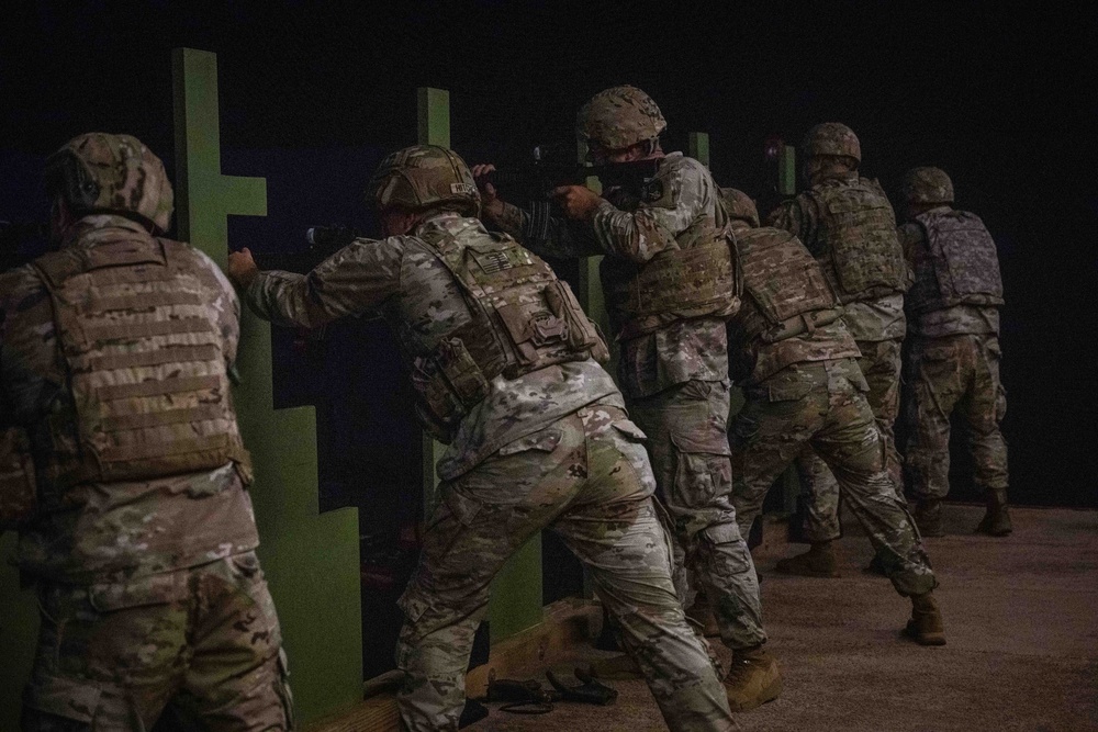 94th AAMDC Soldiers conduct weapons training at EST