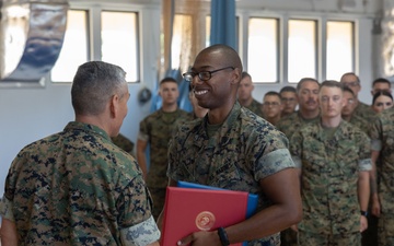 Camp Blaz Marine awarded a Navy and Marine Corps Achievement Medal