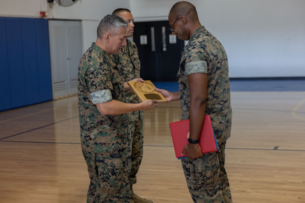 Camp Blaz Marine awarded a Navy and Marine Corps Achievement Medal