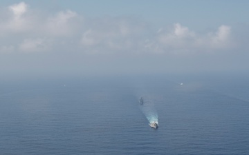 Balikatan 25: USS Savannah (LCS 28) Participates in MME with Japanese Navy, Philippine Navy and Philippine Coast Guard Ships
