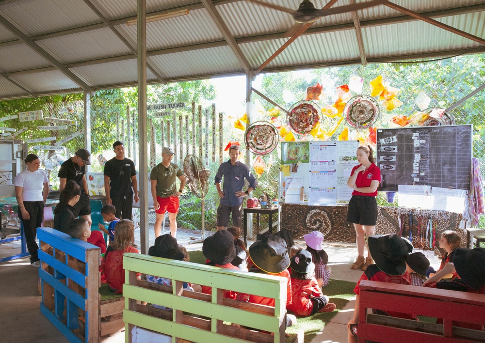 MRF-D 25.3: Marines engage in school bootcamp and skills classes
