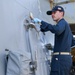 USS William P. Lawrence (DDG 110) Conducts Topside Preservation