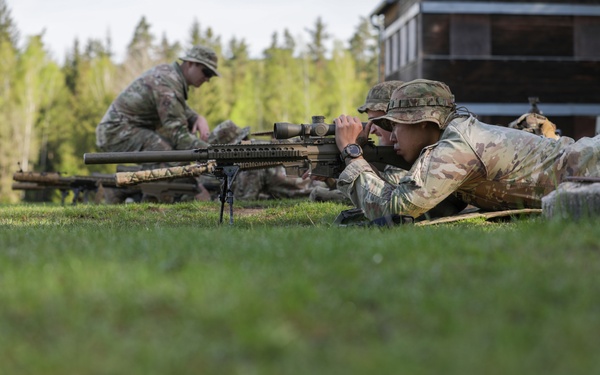 U.S. Army sniper teams hone their skills in Germany during training event