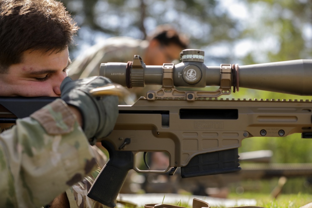U.S. Army sniper teams hone their skills in Germany during training event