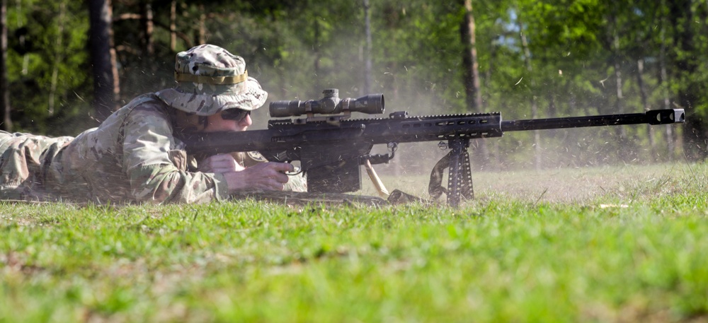 U.S. Army sniper teams hone their skills in Germany during training event