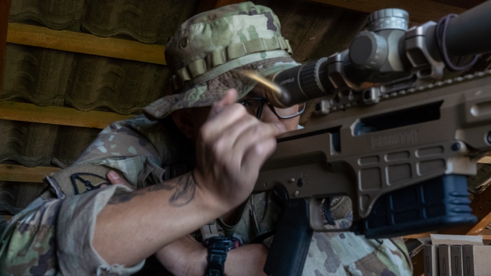 U.S. Army sniper teams hone their skills in Germany during training event