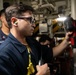 USS Wayne E. Meyer conducts operations in the U.S. Central Command area of responsibility as part of the Carl Vinson Carrier Strike Group