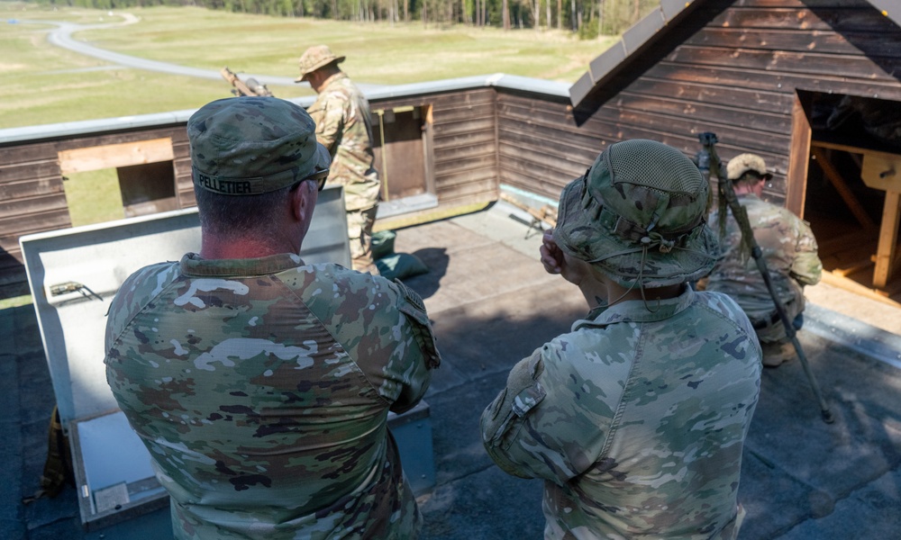 U.S. Army sniper teams hone their skills in Germany during training event