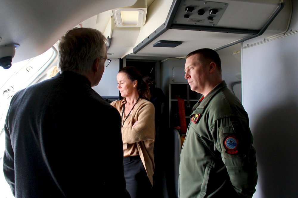 EUROCONTROL Director General visits U.S. VP Squadrons