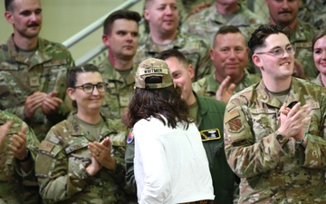 Gov. Whitmer visits Selfridge for F-15EX fighter jet announcement