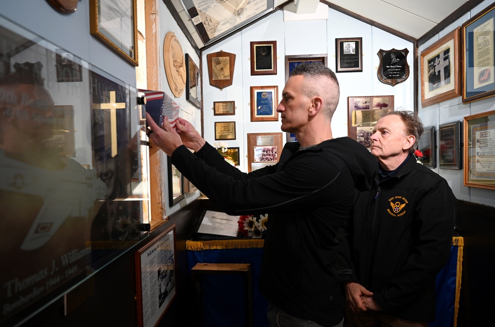 100th ARW legacy comes full circle as WWII veteran, Capt. Bob Wolff, returns 'home' to Thorpe Abbotts