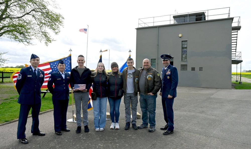 100th ARW legacy comes full circle as WWII veteran, Capt. Bob Wolff, returns 'home' to Thorpe Abbotts