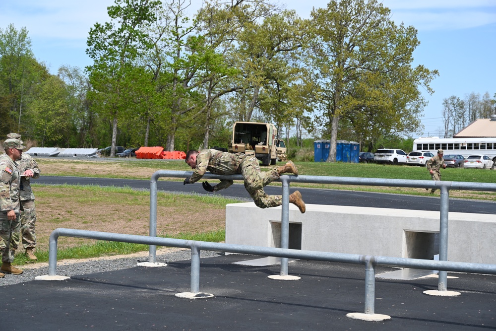 JB MDL – TY25 NJARNG Best Warrior Competition – NATO Obstacle Course 29 April 2025