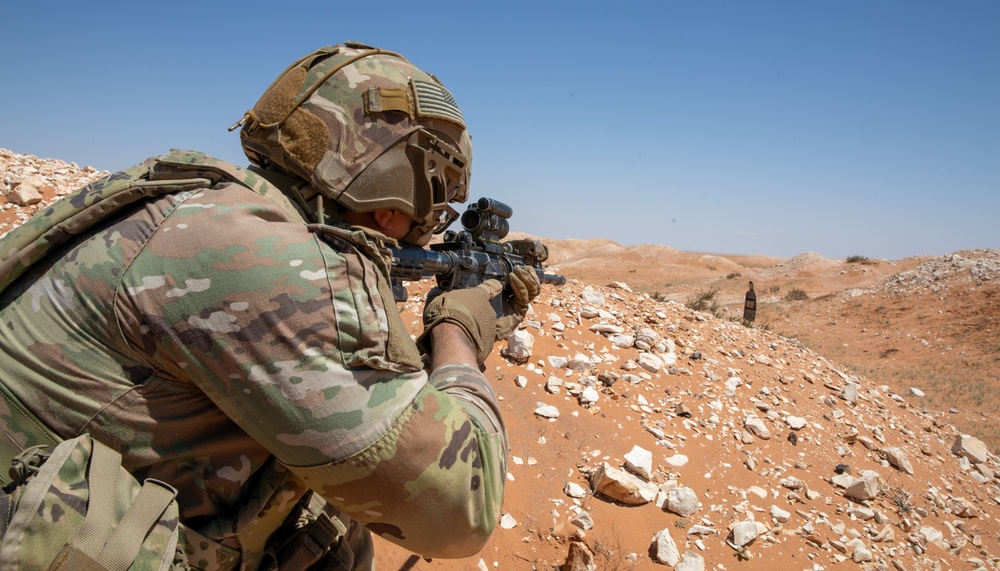 U.S. Army Soldiers train on Live Fire Exercises