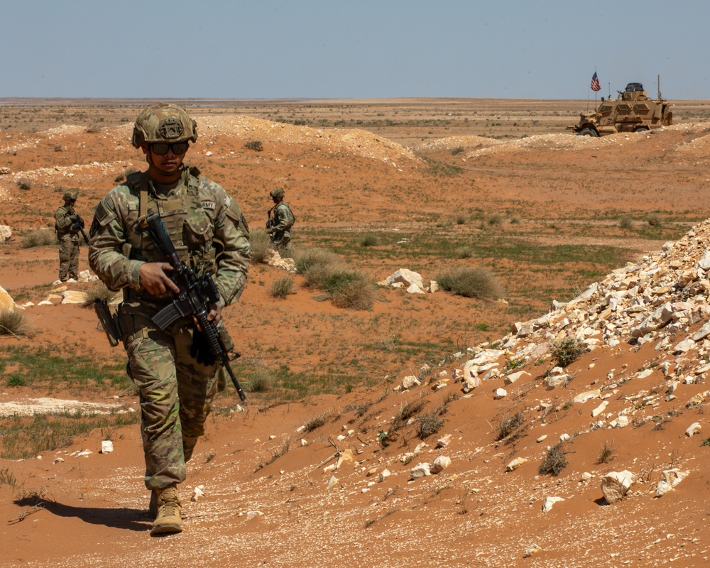 U.S. Army Soldiers train on Live Fire Exercises