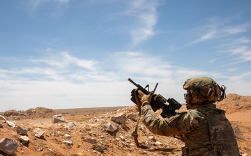 U.S. Army Soldiers train on Live Fire Exercises