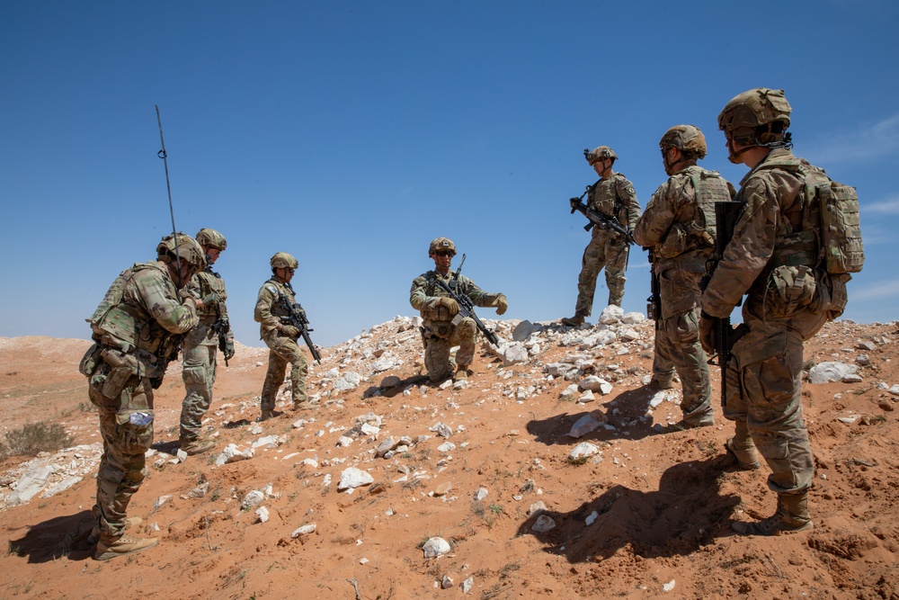 U.S. Army Soldiers train on Live Fire Exercises